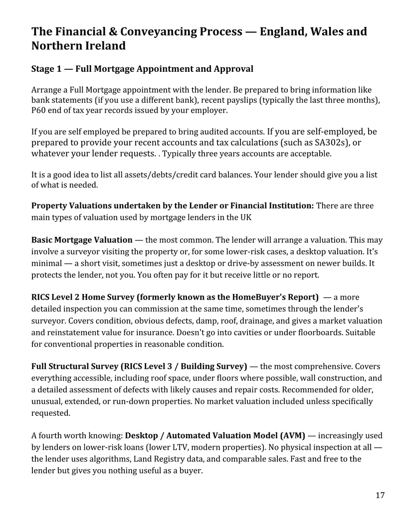 Sample workbook page from The First-Time Buyer Survival Log