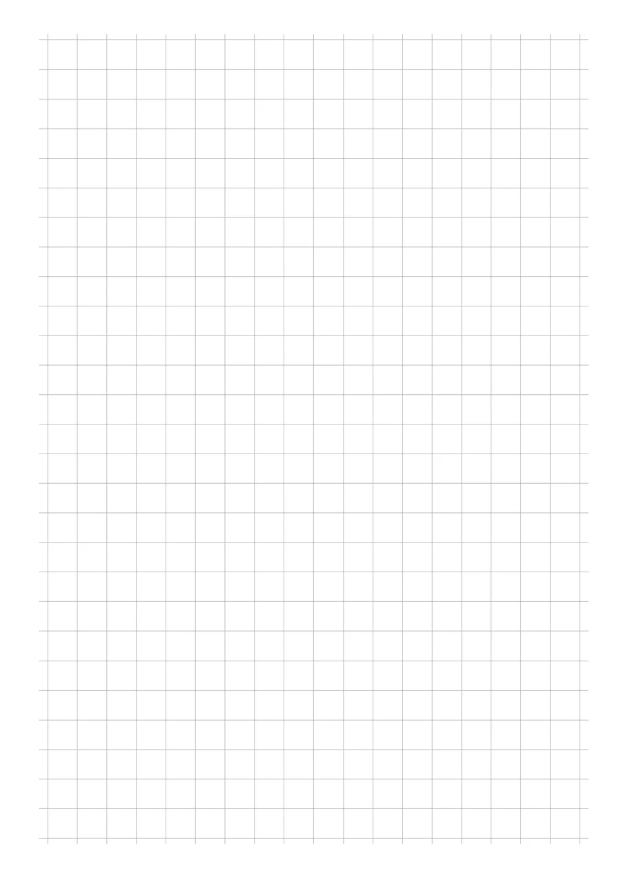 Sample graph paper page from Graph Paper Variety Book