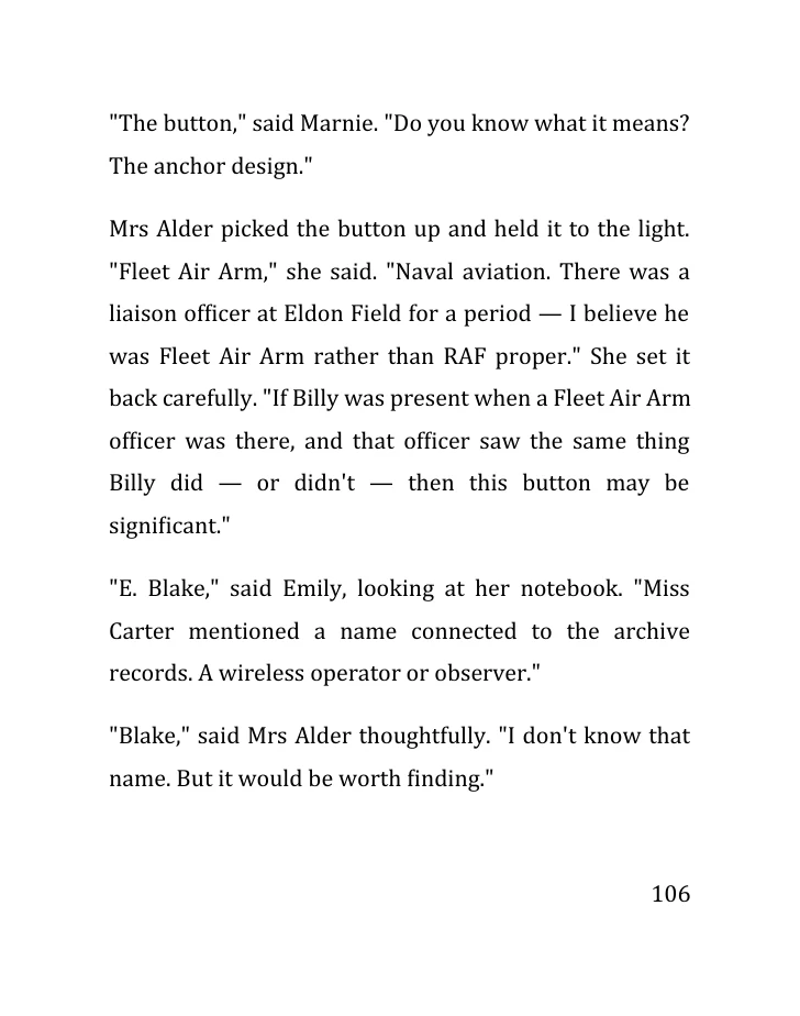Sample reading page from The Watch Tower at the End of the Field