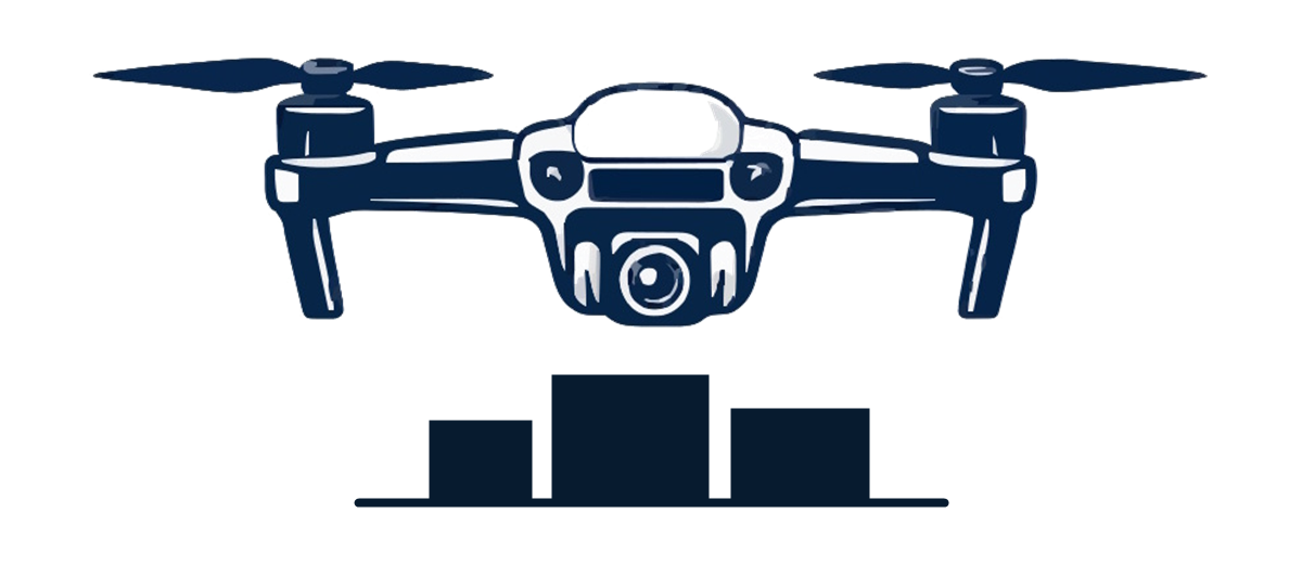 DroneField Media commercial drone logo